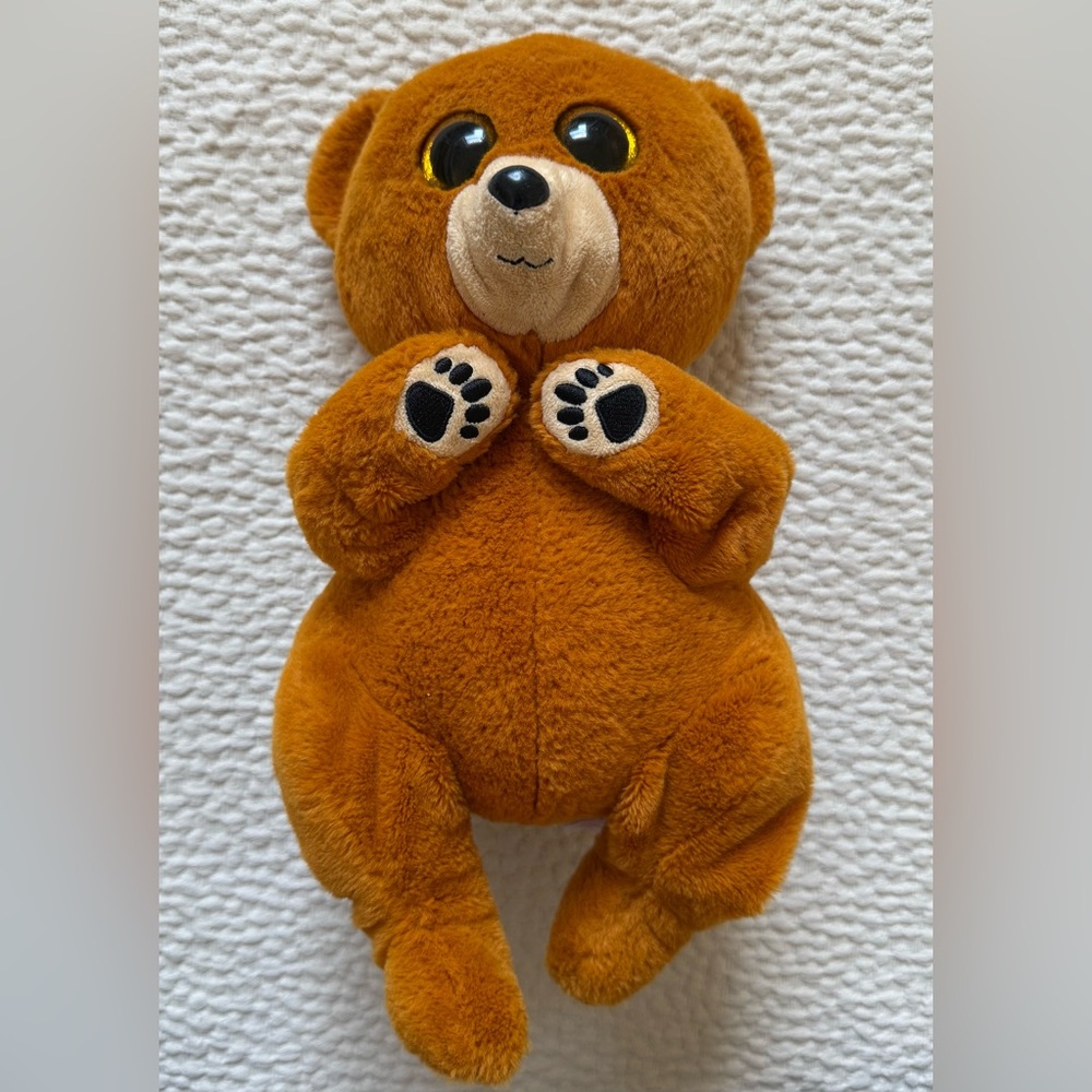 Ty Duncan Brown Bear Beanie Baby (13”)